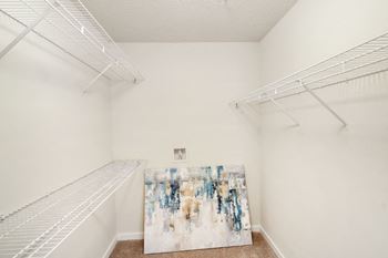 Large walk-in closets